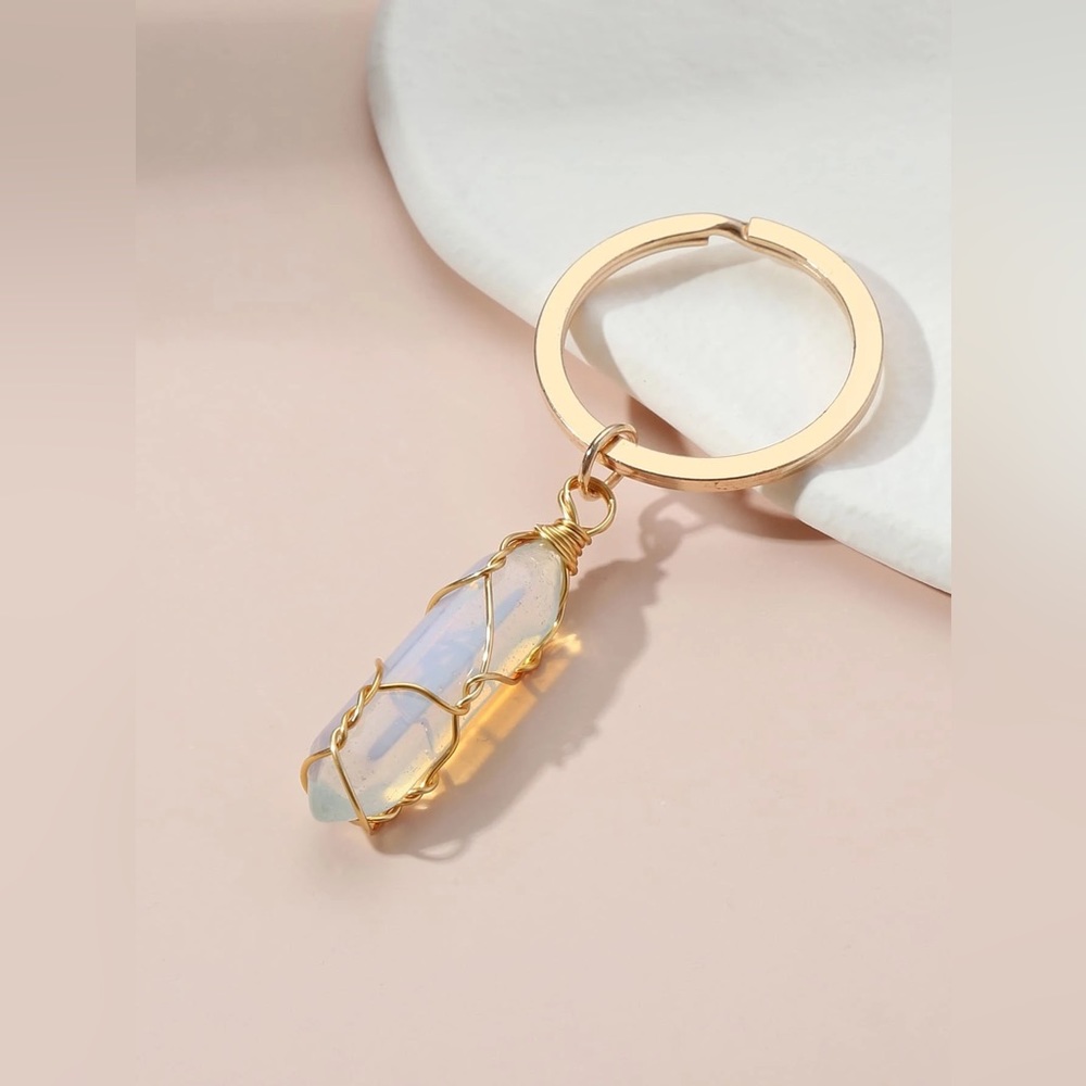 Moonstone Key Chain
